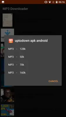 MP3 Downloader android App screenshot 0